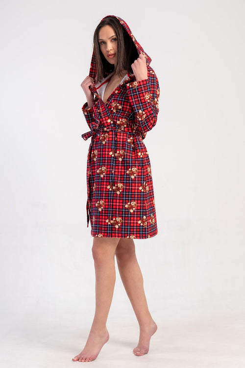 KADIN SABAHLIK 2IPLIK 503320 - Vienetta1.GrupYENI KIRMIZI