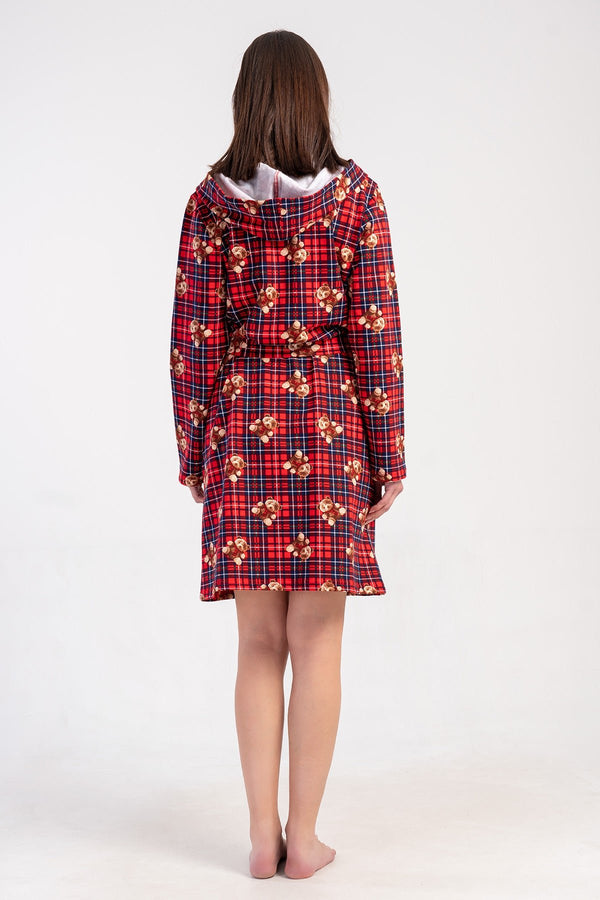 KADIN SABAHLIK 2IPLIK 503320 - Vienetta1.GrupYENI KIRMIZI