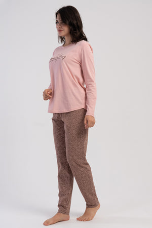 KADIN XXL PIJAMA TAKIM SUPREM 503357 - Vienetta1.GrupPEMBE