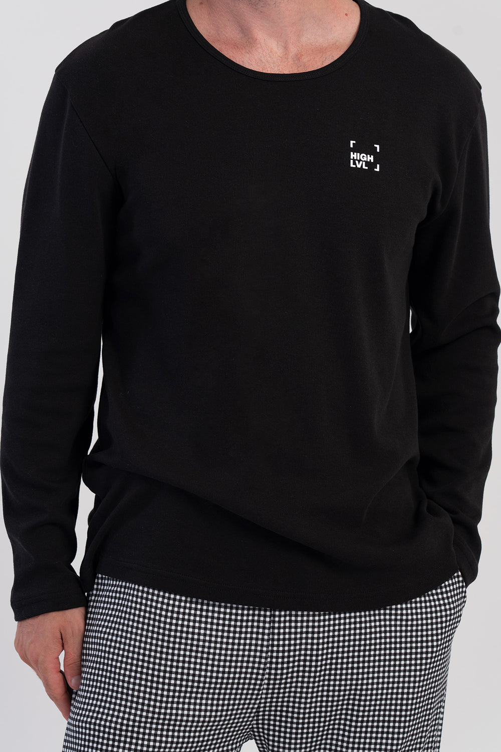 ERKEK PIJAMA TAKIM INTERLOK 503362 - Vienetta1.GrupSIYAH