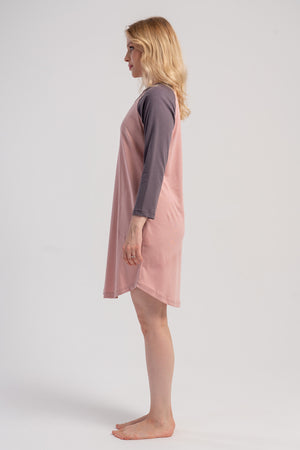 KADIN TUNIK SUPREM 504004 - Vienetta1.GrupPINK