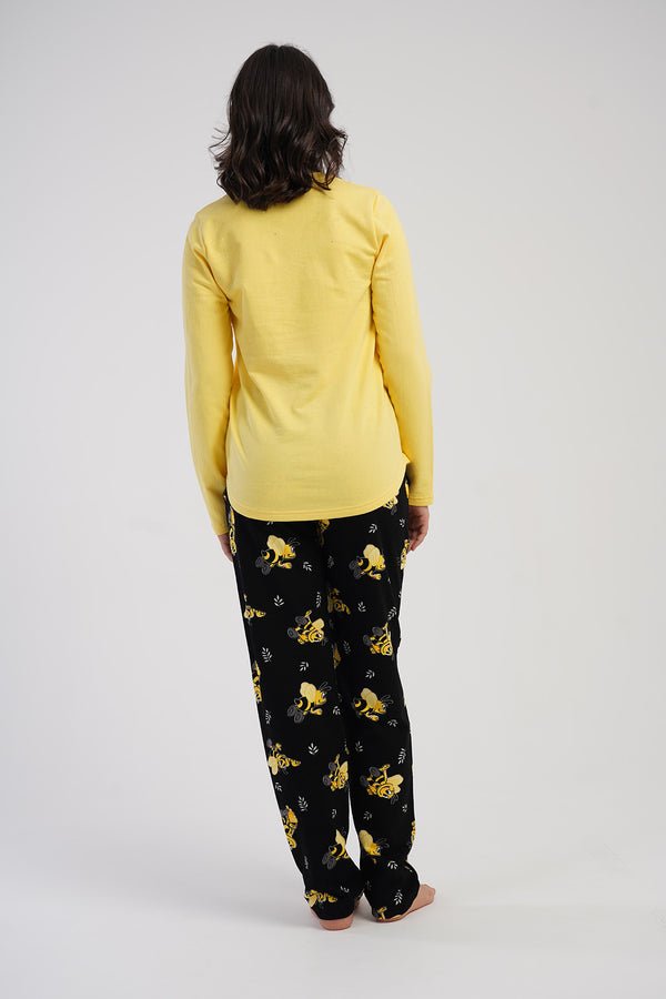 KADIN PIJAMA TAKIM 2IPLIK 504005 - Vienetta1.GrupSARI