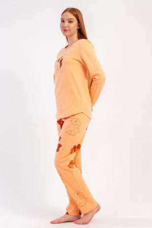 KADIN PIJAMA TAKIM 2IPLIK 504019 - VienettaSEFTALIL