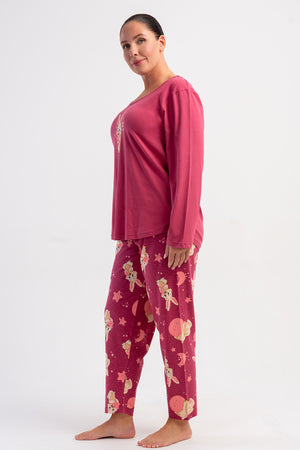 KADIN XXL PIJAMA TAKIM SUPREM 504024 - Vienetta1.GrupGULKURUSU