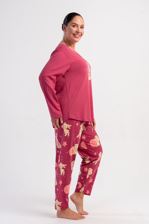 KADIN XXL PIJAMA TAKIM SUPREM 504024 - VienettaGULKURUSU2XL