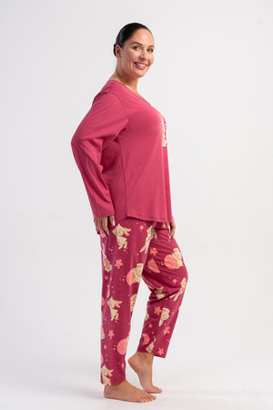 KADIN XXL PIJAMA TAKIM SUPREM 504024 - Vienetta1.GrupGULKURUSU