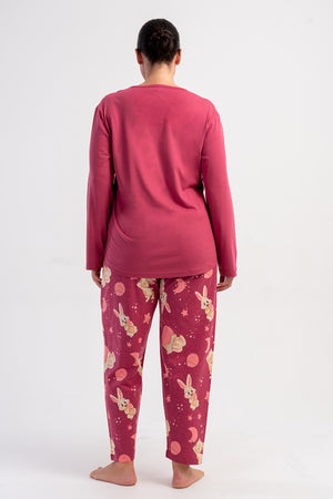 KADIN XXL PIJAMA TAKIM SUPREM 504024 - VienettaGULKURUSU2XL
