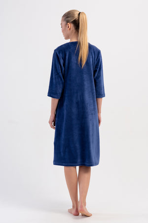 KADIN EV ELBISESI KADIFE 507017 - Vienetta1.GrupLACIVERT