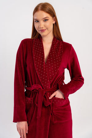 KADIN SABAHLIK KADIFE 507021 - Vienetta1.GrupBORDO