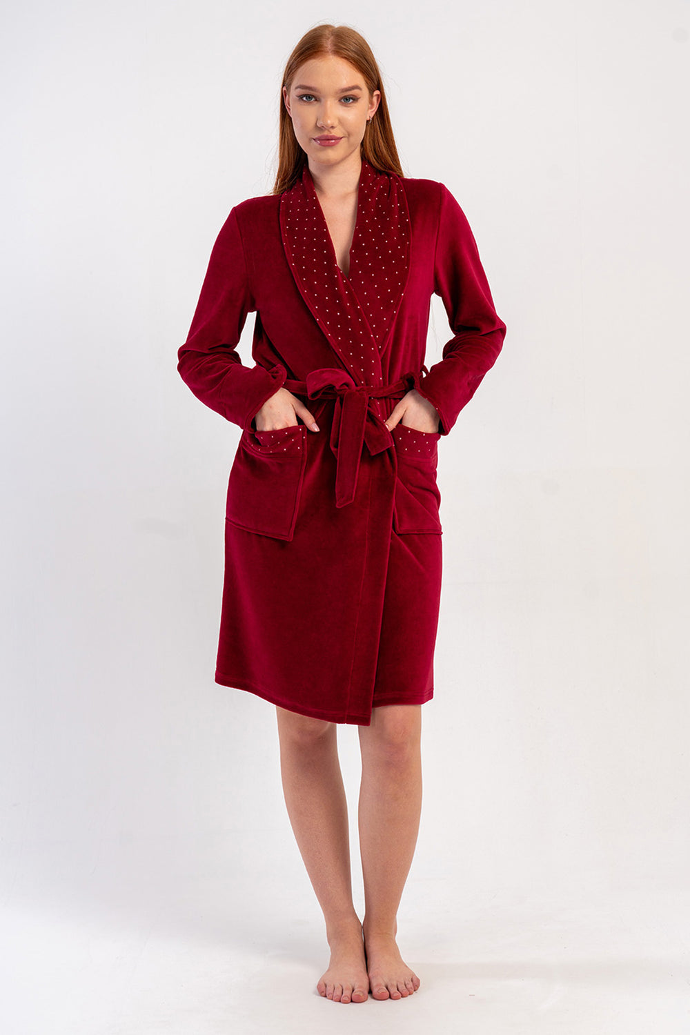 KADIN SABAHLIK KADIFE 507021 - Vienetta1.GrupBORDO