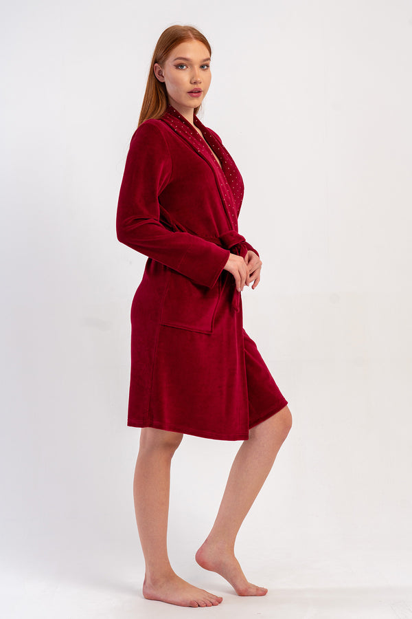 KADIN SABAHLIK KADIFE 507021 - Vienetta1.GrupBORDO