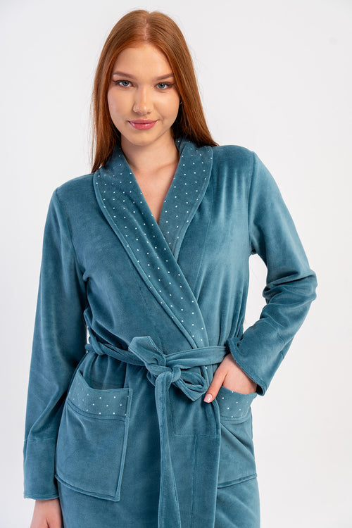 KADIN SABAHLIK KADIFE 507022 - Vienetta1.GrupPETROL