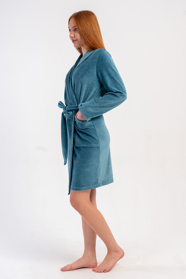 KADIN SABAHLIK KADIFE 507022 - Vienetta1.GrupPETROL