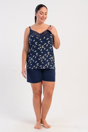 KADIN XXL SORT TAKIM VIENETTA VISCOSE 508042 - Vienetta1.GrupLACIVERT