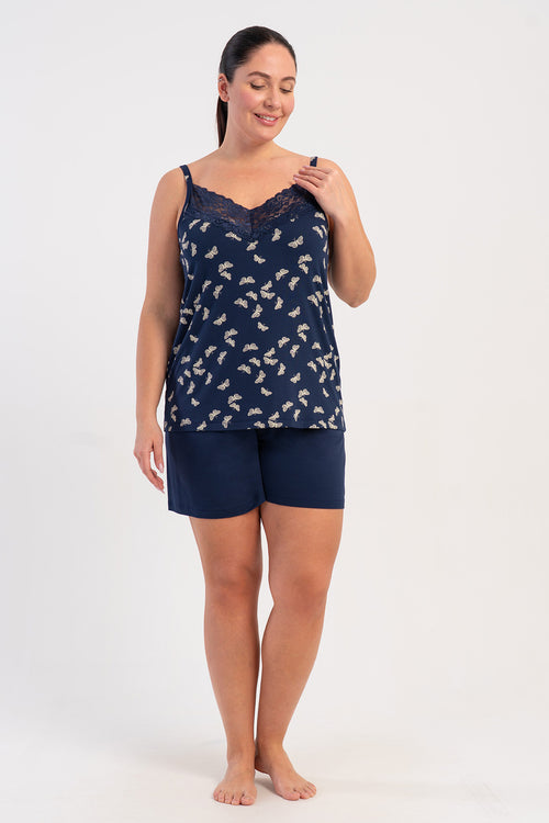 KADIN XXL SORT TAKIM VIENETTA VISCOSE 508042 - Vienetta1.GrupLACIVERT