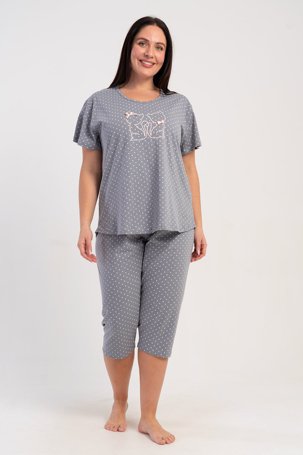 KADIN XXL KAPRI TAKIM SUPREM 509008 - Vienetta1.GrupFUME