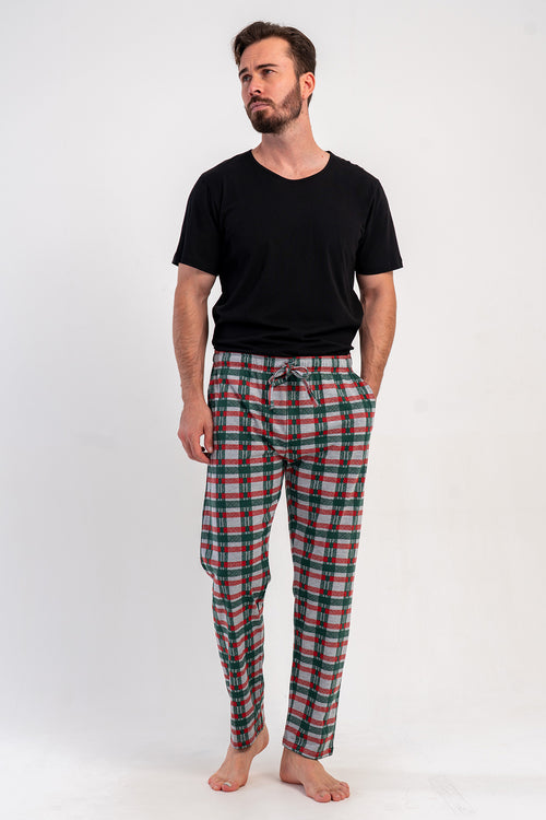 ERKEK TEK ALT PIJAMA SUPREM 509016 - VienettaYESILL