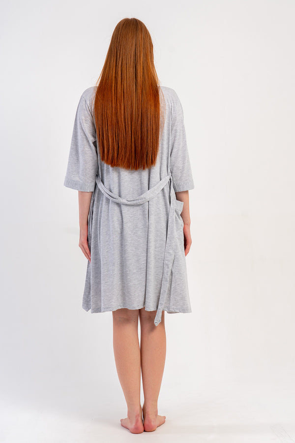 HAMILE SABAHLIK TAKIM SUPREM 509019 - Vienetta1.GrupGRAY MELANGE