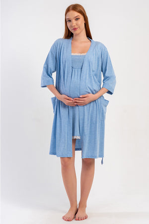 HAMILE SABAHLIK TAKIM SUPREM 509019 - Vienetta1.GrupGRAY MELANGE