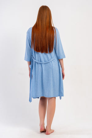 HAMILE SABAHLIK TAKIM SUPREM 509019 - Vienetta1.GrupGRAY MELANGE