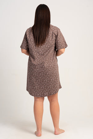 KADIN XXL TUNIK SUPREM 510037 - Vienetta1.GrupKAHVE