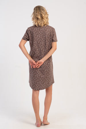 KADIN TUNIK SUPREM 510038 - VienettaKAHVEM