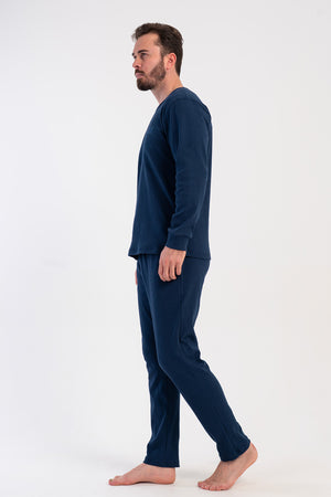 ERKEK PIJAMA TAKIM KASKORSE 510042 - Vienetta1.GrupLACIVERT