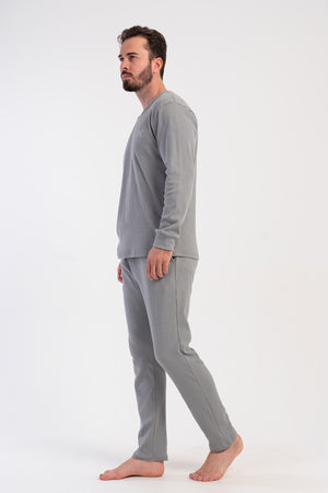 ERKEK PIJAMA TAKIM KASKORSE 510042 - Vienetta1.GrupLACIVERT