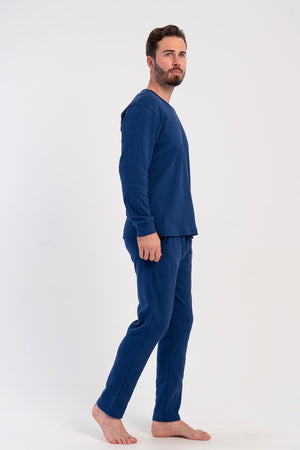 ERKEK PIJAMA TAKIM KASKORSE 510042 - Vienetta1.GrupLACIVERT