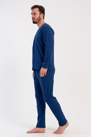 ERKEK PIJAMA TAKIM KASKORSE 510042 - Vienetta1.GrupLACIVERT