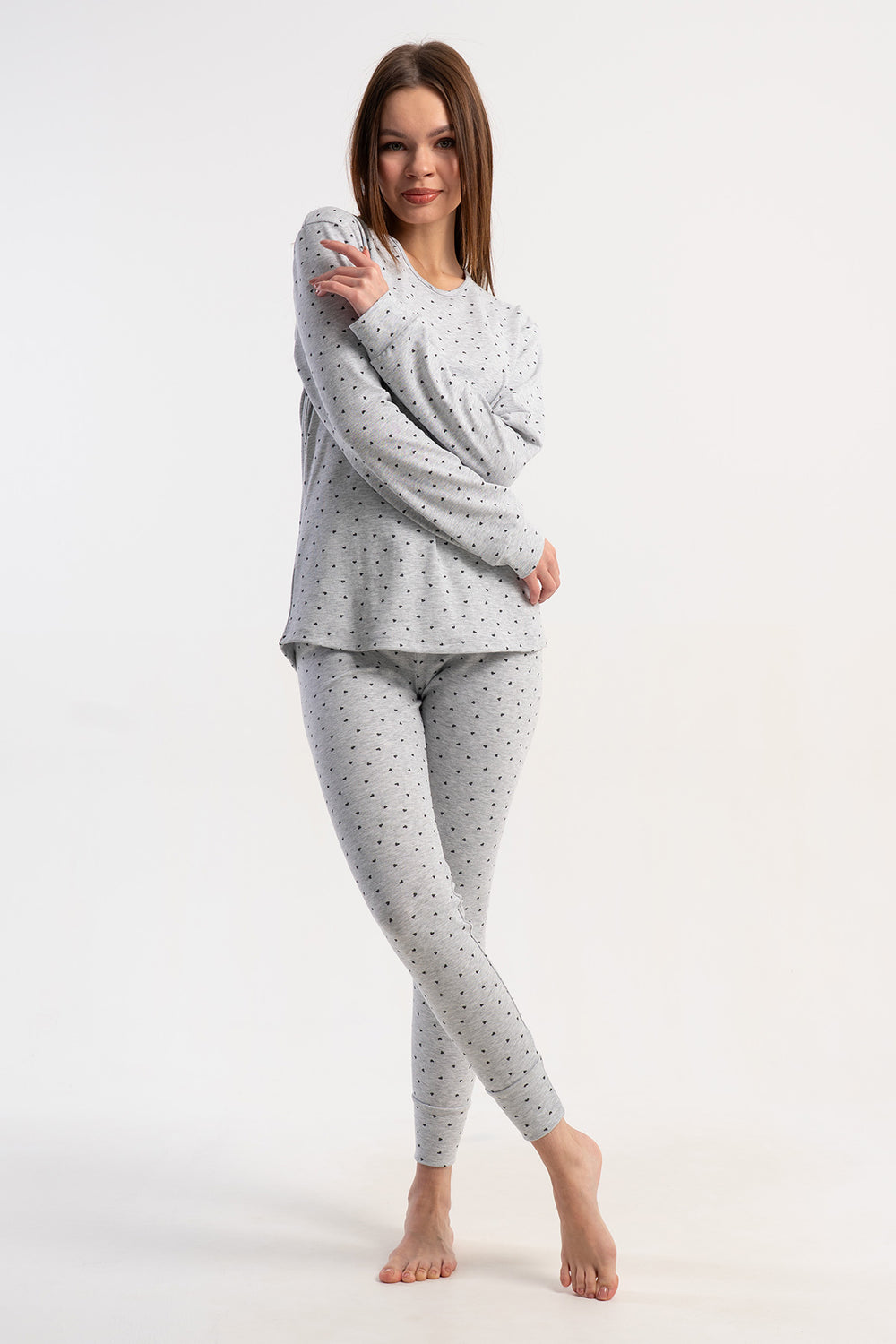 KADIN PIJAMA TAKIM SUPREM 511001 - Vienetta1.GrupA.GRI