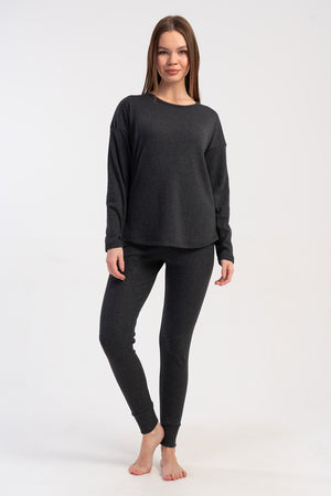 KADIN PIJAMA TAKIM KASKORSE 511007 - Vienetta1.GrupFUME