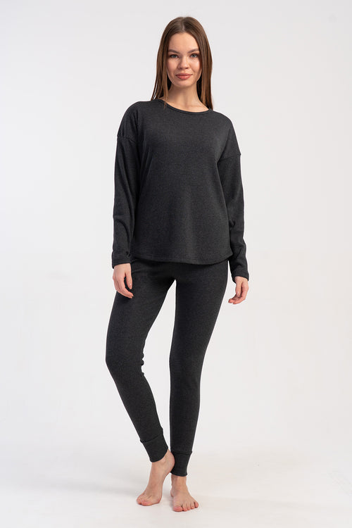 KADIN PIJAMA TAKIM KASKORSE 511007 - Vienetta1.GrupFUME