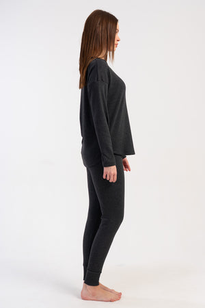 KADIN PIJAMA TAKIM KASKORSE 511007 - Vienetta1.GrupFUME