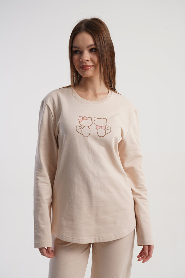 KADIN PIJAMA TAKIM 2IPLIK 511011