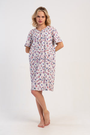 KADIN P.SUPREM DUGMELI KISA KOL KROSETALI TUNIK