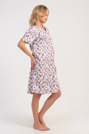 KADIN P.SUPREM DUGMELI KISA KOL KROSETALI TUNIK