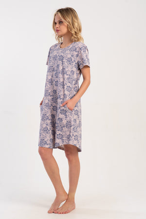 KADIN P.SUPREM O YAKA KISA KOL ETEGI OVAL CEPLI TUNIK