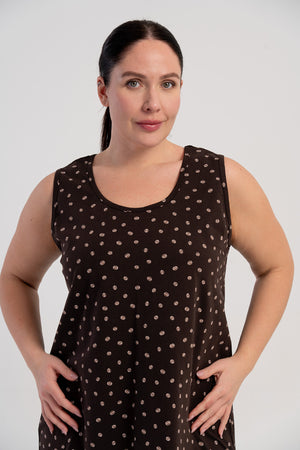 KADIN XXL TUNIK SUPREM 511037 - Vienetta1.GrupKAHVE