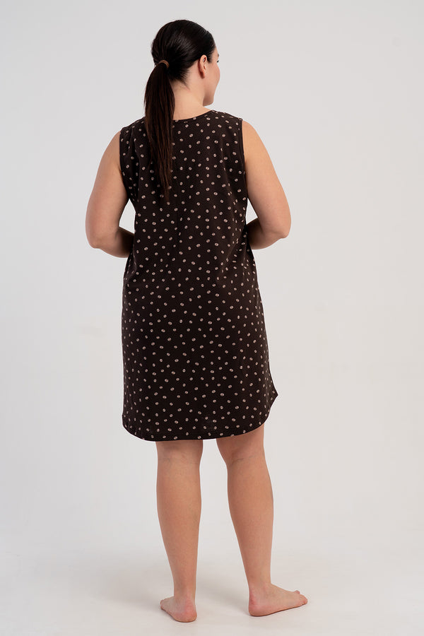 KADIN XXL TUNIK SUPREM 511037 - Vienetta1.GrupKAHVE