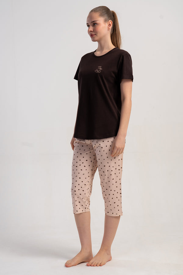 KADIN KISA KOL KAPRI TAKIM SUPREM 511038 - Vienetta1.GrupBEJ