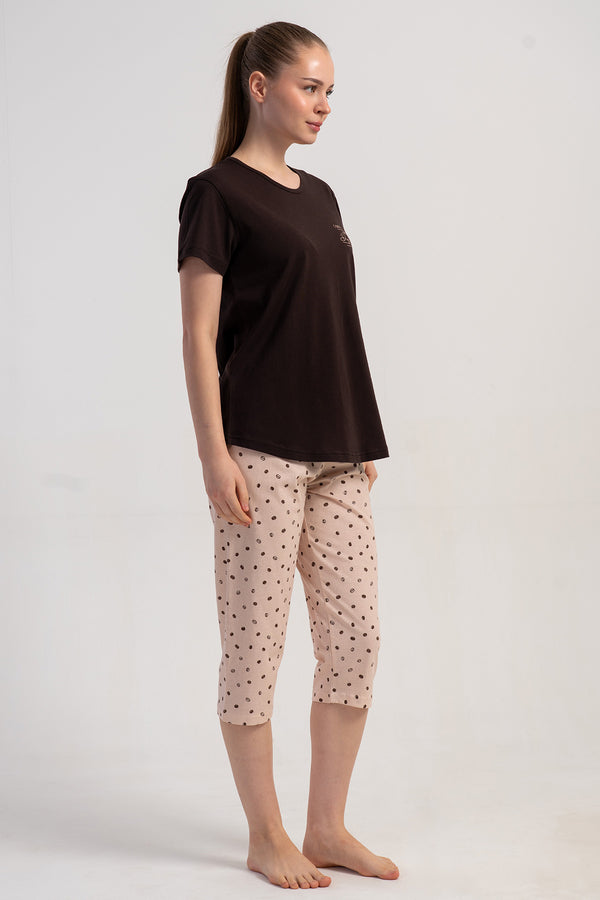 KADIN KISA KOL KAPRI TAKIM SUPREM 511038 - Vienetta1.GrupBEJ