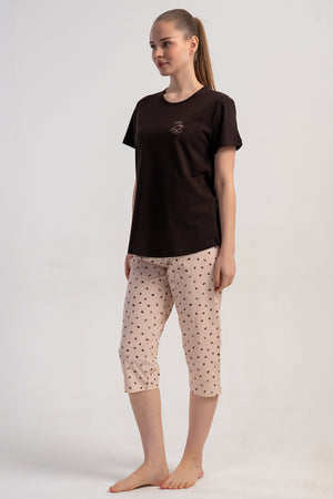 KADIN KISA KOL KAPRI TAKIM SUPREM 511038 - Vienetta1.GrupBEJ