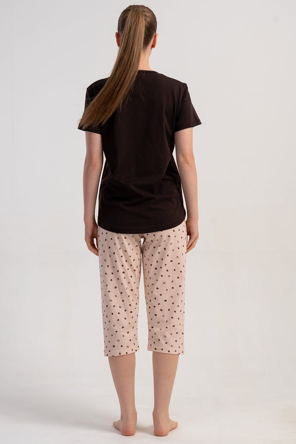 KADIN KISA KOL KAPRI TAKIM SUPREM 511038 - Vienetta1.GrupBEJ