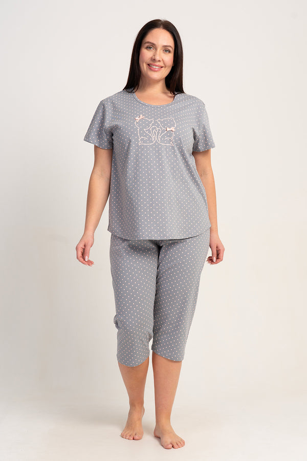 KADIN XXL KAPRI TAKIM SUPREM 511044 - Vienetta1.GrupFUME