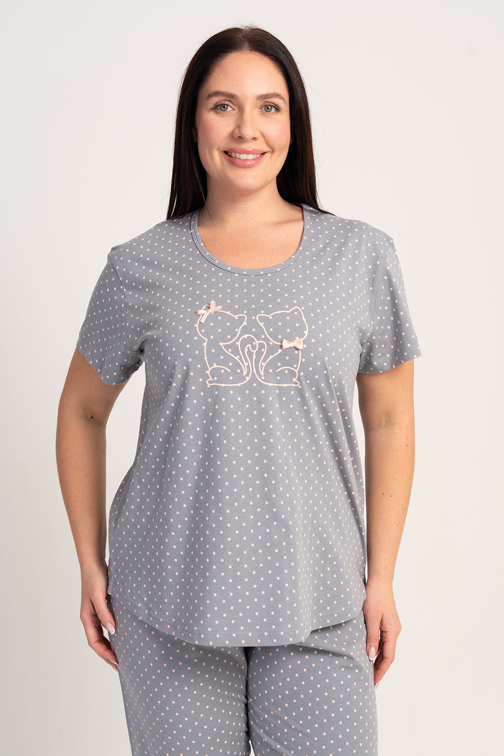 KADIN P.SUPREM XXL O YAKA KISA KOL ETEGI OVAL KAPRI TAKIM