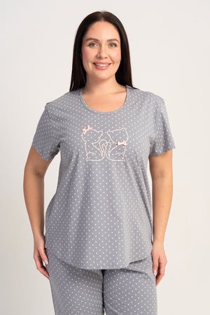 KADIN XXL KAPRI TAKIM SUPREM 511044 - Vienetta1.GrupFUME