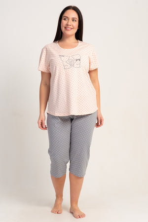 KADIN XXL KAPRI TAKIM SUPREM 511044 - Vienetta1.GrupFUME