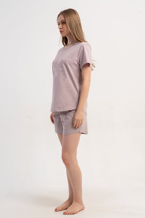 KADIN P.SUPREM O YAKA KISA KOL ETEGI OVAL SORT TAKIM