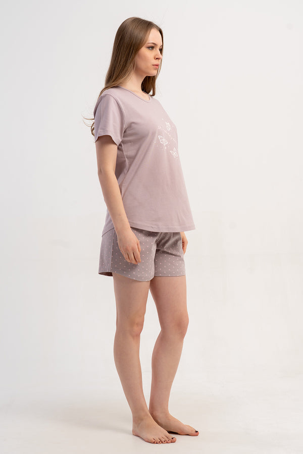 KADIN P.SUPREM O YAKA KISA KOL ETEGI OVAL SORT TAKIM